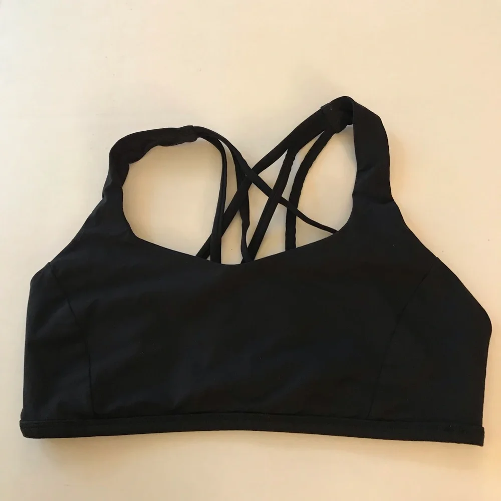 Lululemon Womens Size 10 Free To Be Serene Sports Black